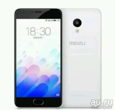 Лот: 8516938. Фото: 1. Смартфон MEIZU M3s mini Silver-White... Смартфоны