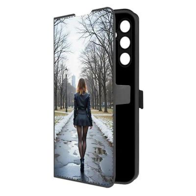 Лот: 25135015. Фото: 1. Чехол Krutoff Eco Book "Весна... Чехлы, бамперы