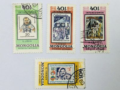 Лот: 23314279. Фото: 1. Космическая программа Интеркосмос... Марки