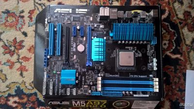Лот: 9859147. Фото: 1. Asus M5A97 R2.0 + Amd Fx6100. Материнские платы