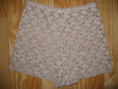 Лот: 1753688. Фото: 1. Кружевные шортики, подтягивающие... Нижнее бельё