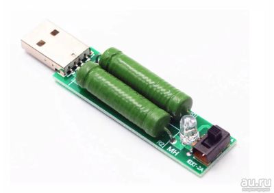 Лот: 17237098. Фото: 1. USB нагрузка 1А и 2А с переключателем. USB хабы