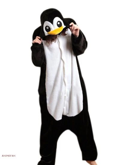 Лот: 10507970. Фото: 1. Кигуруми "Пингвин"- универсальный... Взрослые карнавальные костюмы