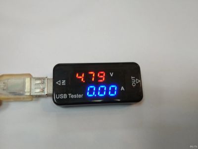 Лот: 15263584. Фото: 1. USB Tester (USB вольт- ,ампер-... Платы расширения, контроллеры, доп. порты