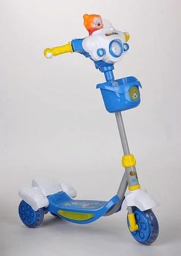 Лот: 5346329. Фото: 1. Самокат Leader Kids С мишкой XG5201P-002. Самокаты