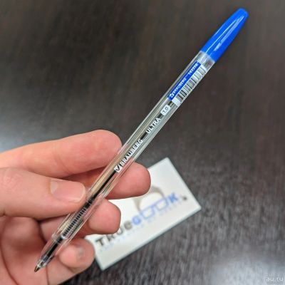 Лот: 18208773. Фото: 1. Ручка шариковая Brauberg Ultra... Ручки, карандаши, маркеры