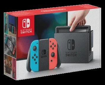 Лот: 9141913. Фото: 1. Nintendo Switch (NeonRed/NeonBlue... Игровые приставки, консоли