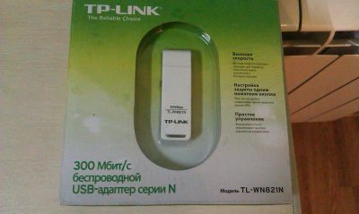 Лот: 3568465. Фото: 1. Адаптер беспроводной TP-Link TL-WN821N... WiFi, Bluetooth адаптеры