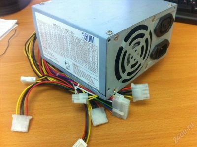 Лот: 2847815. Фото: 1. Блок питания ATX 350W LinkWord... Корпуса, блоки питания