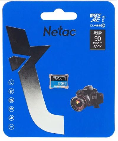 Лот: 20530947. Фото: 1. Карта памяти Netac microSDXC 128... Карты памяти