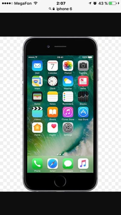 Лот: 10038617. Фото: 1. iPhone 6 64gb. Смартфоны