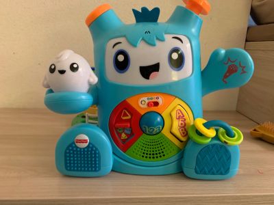 Лот: 16465658. Фото: 1. Fisher-Price Смейся и учись Роккит... Развивающие