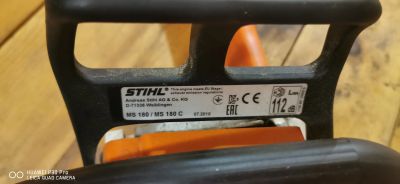 Лот: 18364137. Фото: 1. Бензопила Stihl ms180. Бензо-, мотоинструмент