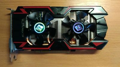 Лот: 10255355. Фото: 1. Видеокарта PowerColor Radeon 380... Видеокарты