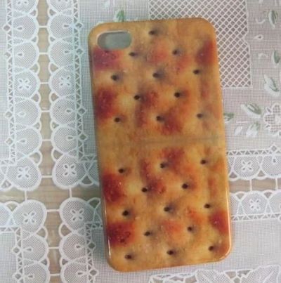 Лот: 4576388. Фото: 1. Чехол для iPhone 4/4S ПВХ печеньки... Чехлы, бамперы