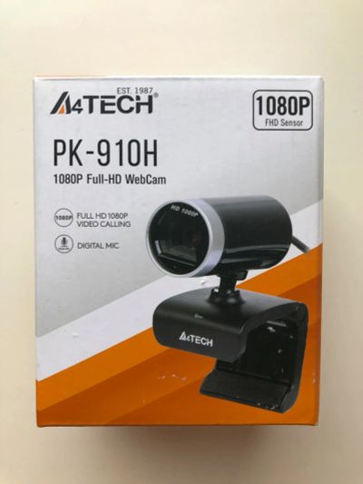 Лот: 20258527. Фото: 1. WEB-камера A4Tech PK-910H Новая. Веб-камеры