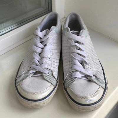 Лот: 11676540. Фото: 1. Женские кеды Nike. Кожа. Размер... Кеды, кроссовки, слипоны