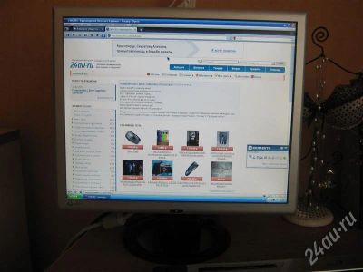 Лот: 251272. Фото: 1. ЖК монитор AQuarius 1740 D на... ЖК-мониторы