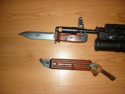 Лот: 4574499. Фото: 1. Штык нож АК 74. Ножи, топоры
