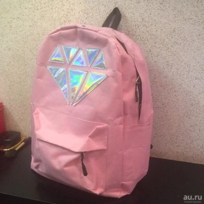 Лот: 9187244. Фото: 1. Рюкзак розовый. Рюкзаки, портфели