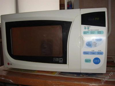 Лот: 1707343. Фото: 1. микроволновая СВЧ печь LG MS 194A. Микроволновки, мини-печи
