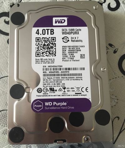 Лот: 13205827. Фото: 1. Жесткий диск Western Digital... Жёсткие диски (HDD)