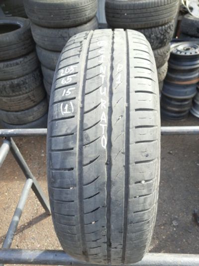 Лот: 23493288. Фото: 1. 1шт 205-65-15 Pirelli Cinturato... Шины
