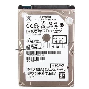 Лот: 8666594. Фото: 1. Жесткий диск Hitachi Travelstar... Жёсткие диски (HDD)