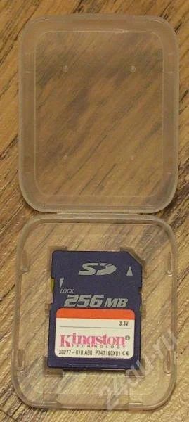 Лот: 166072. Фото: 1. sd 256Mb. USB-флеш карты