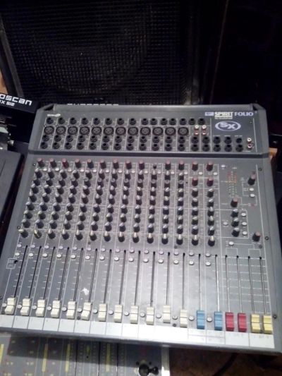 Лот: 7452209. Фото: 1. Микшерный пульт Soundcraft Spirit... Микшеры, предусилители, микрофонные эффекты