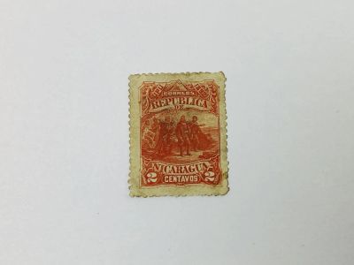 Лот: 23963411. Фото: 1. Колумб ищет землю. Другое. Никарагуа... Марки