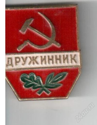 Лот: 2683503. Фото: 1. Значок дружинника. Сувенирные
