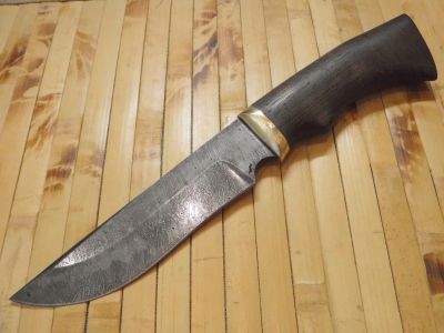 Лот: 5907590. Фото: 1. Нож "Кардинал". Дамасская сталь... Ножи, топоры