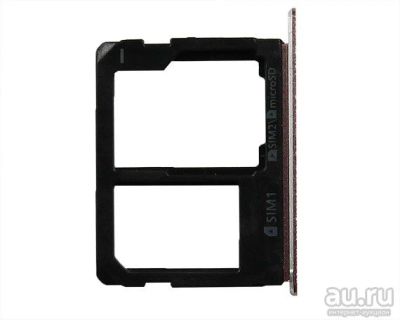 Лот: 13447895. Фото: 1. Держатель SIM-карты Samsung A310F... Корпуса, клавиатуры, кнопки