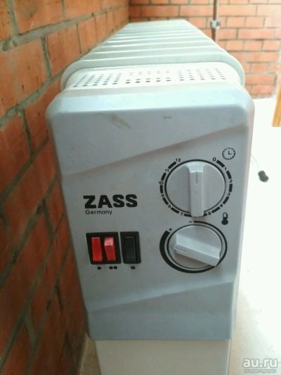 Лот: 10059096. Фото: 1. Масляный электрорадиатор Zass. Обогреватели бытовые