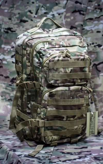 Лот: 7024946. Фото: 1. Рюкзак Assault II. mil-tec. мультикам. Снаряжение, маскировка