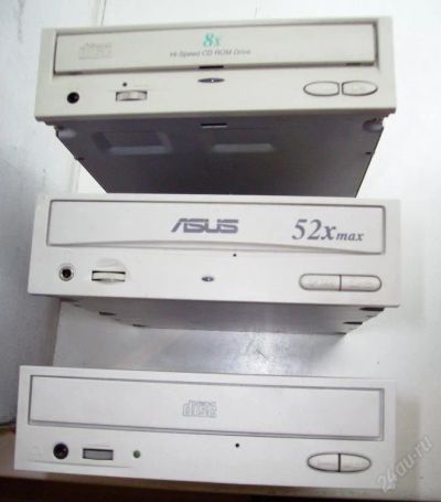 Лот: 91838. Фото: 1. CD-ROM приводы Asus; Teac; Samsung. Приводы CD, DVD, BR, FDD