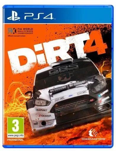 Лот: 11931495. Фото: 1. Dirt 4 PS4, диск, новый. Игры для консолей