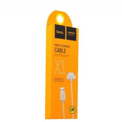 Лот: 12490138. Фото: 1. Кабель Hoco X1 USB 2.0 - 30pin... Дата-кабели, переходники