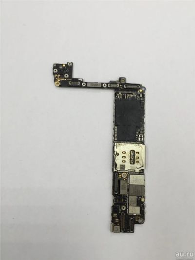Лот: 11071783. Фото: 1. Материнская плата iPhone 7 отбитый... Микросхемы и платы