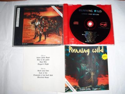 Лот: 10619722. Фото: 1. Running Wild - Under Jolly Roger... Аудиозаписи