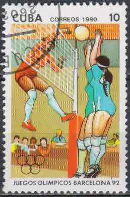 Лот: 21420825. Фото: 1. 1990. Куба. Олимпийские игры -... Марки