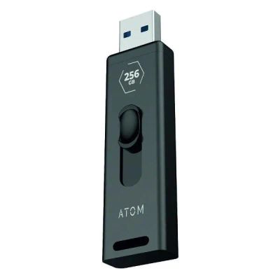 Лот: 24492125. Фото: 1. Внешний SSD накопитель Atom USB3... Внешние жесткие диски