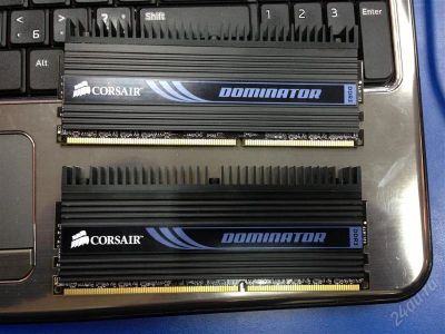 Лот: 2660196. Фото: 1. Corsair Dominator 2*2GB DDR3 1600MHz... Оперативная память