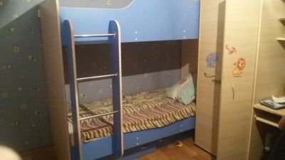 Лот: 8449979. Фото: 1. Двухъярусная кровать. Детские кровати и кроватки