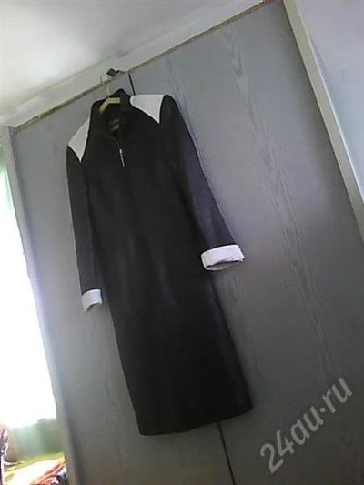 Лот: 385031. Фото: 1. Кожанный плащ. Верхняя одежда