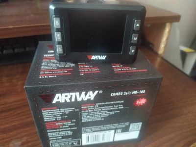 Лот: 23341446. Фото: 1. Видеорегистратор ArtWay MD 105. Видеорегистраторы,  радар-детекторы, системы парковки