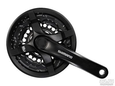 Лот: 17885553. Фото: 1. Шатуны новые, алюминий, Shimano... Запчасти