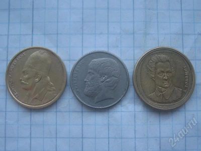 Лот: 703345. Фото: 1. Набор монет Греции (1976-1992... Европа