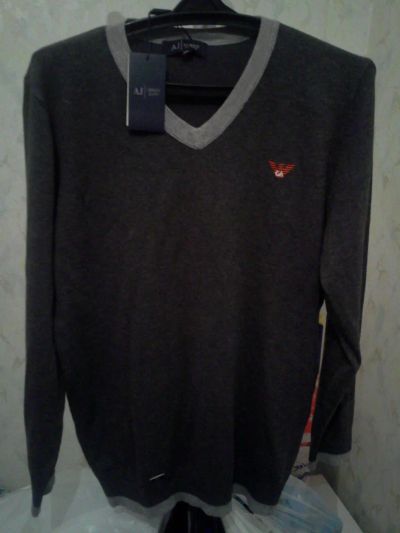 Лот: 4528842. Фото: 1. продам свитер "Armani", 48 р-р... Свитеры, толстовки, худи